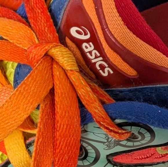 ASICS GelNoosa Tri 6 Men's Bright Colorful Trainers Streetwear 12 Rare - Picture 11 of 16